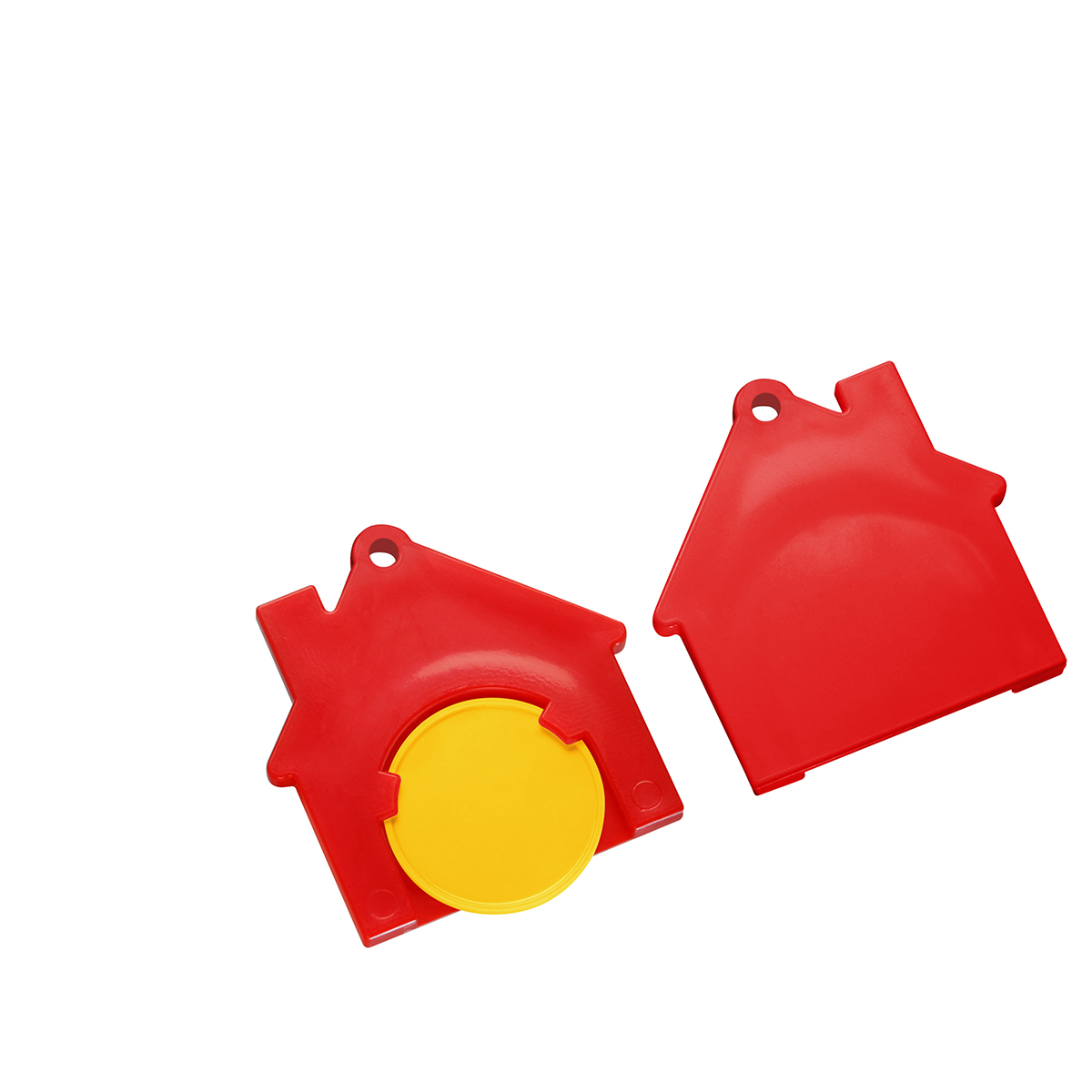Chiphalter mit 1€-Chip "Haus"